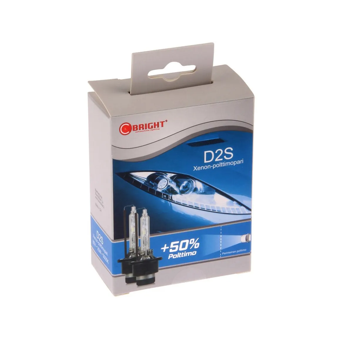 C-BRIGHT XENON POLTTIMO D2S +50% 5000K 2KPL