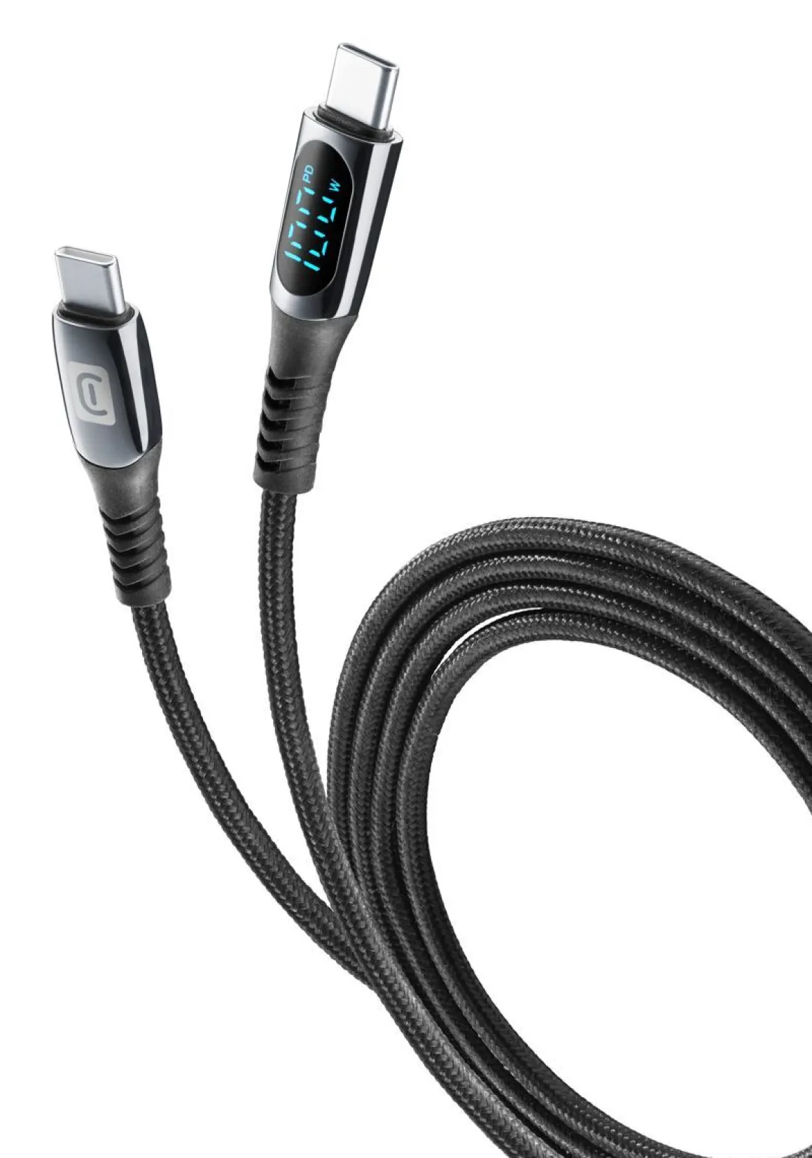 CELLULARLINE DISPLAY KAAPELI 200CM - USB-C LCD NÄYTÖLLÄ