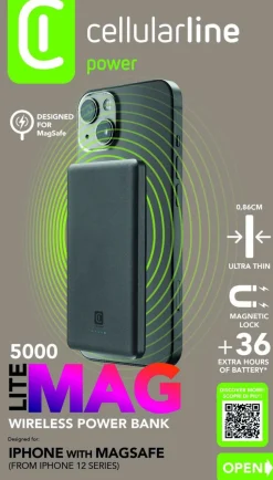 CELLULARLINE MAG LITE 5000 LANGATON VARAVIRTA