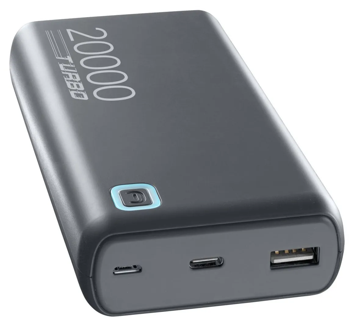CELLULARLINE VARAVIRTA 20000 MAH, HARMAA