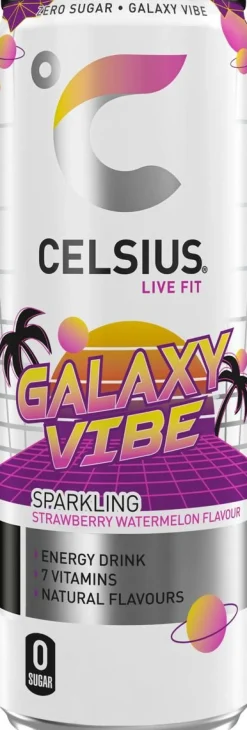 CELSIUS VITAMINOITU ENERGIAJUOMA GALAXY VIBE TLK 355 ML