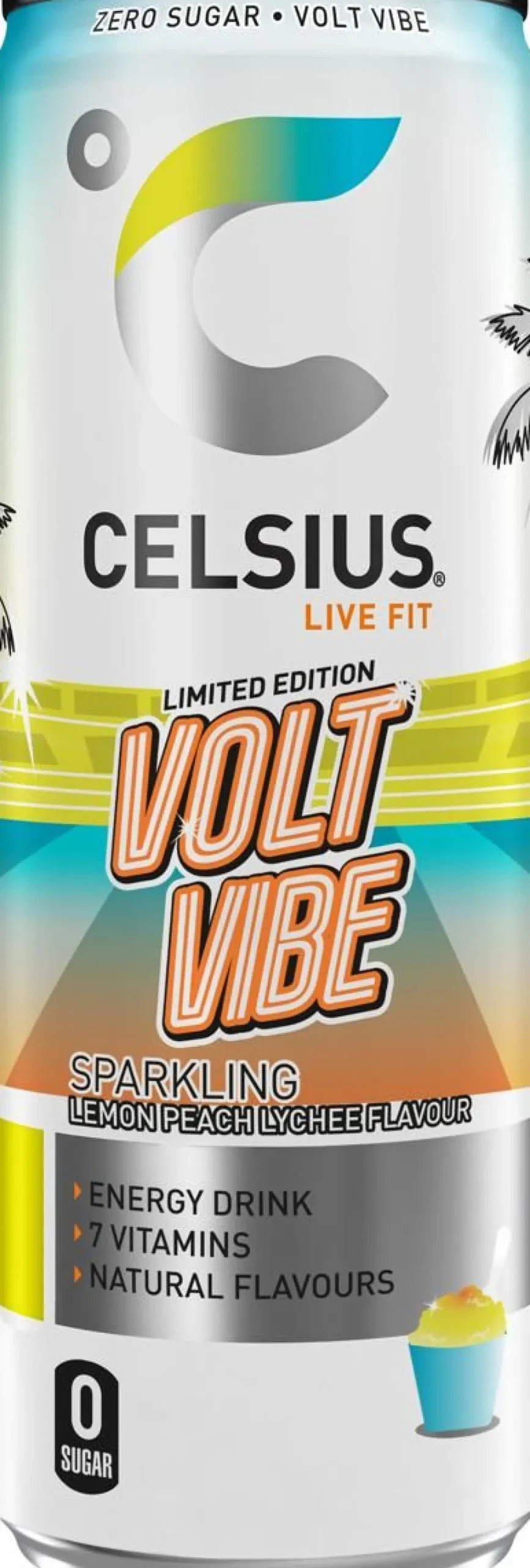CELSIUS VITAMINOITU ENERGIAJUOMA VOLT VIBE TLK 355 ML