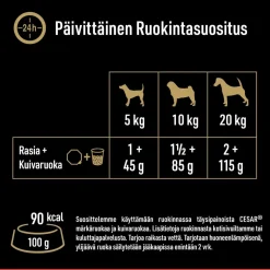 CESAR CLASSICS HÄRÄNLIHA&MAKSA 150 G