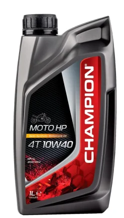 CHAMPION MOTO HP 10W40 4T MOOTTORIÖLJY MOOTTORIPYÖRÄÄN