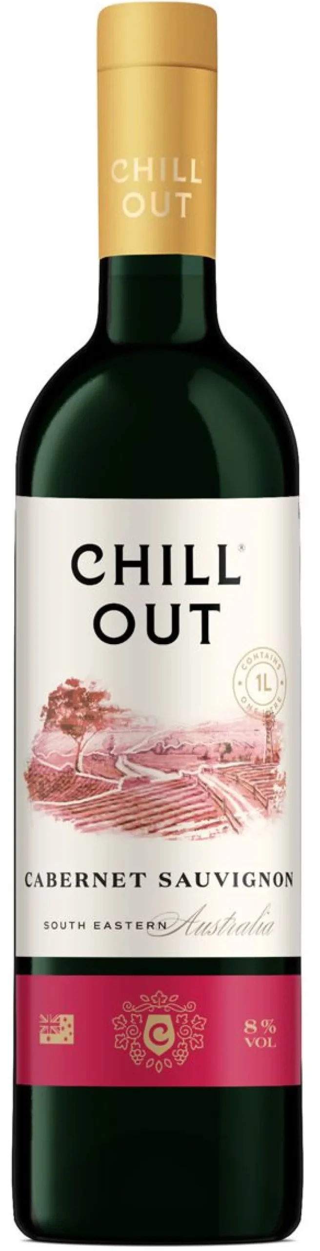 CHILL OUT CABERNET SAUVIGNON 8% KPL 1L