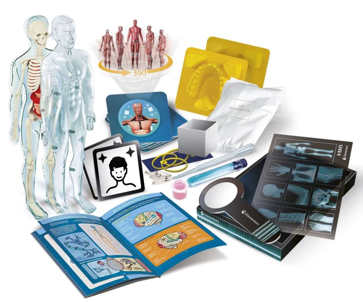 CLEMENTONI ANATOMIA SUPER TIEDESETTI