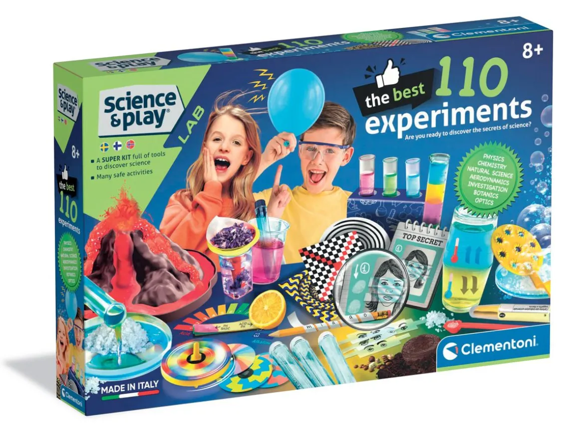 CLEMENTONI BEST 110 EXPERIMENTS -TIEDESETTI