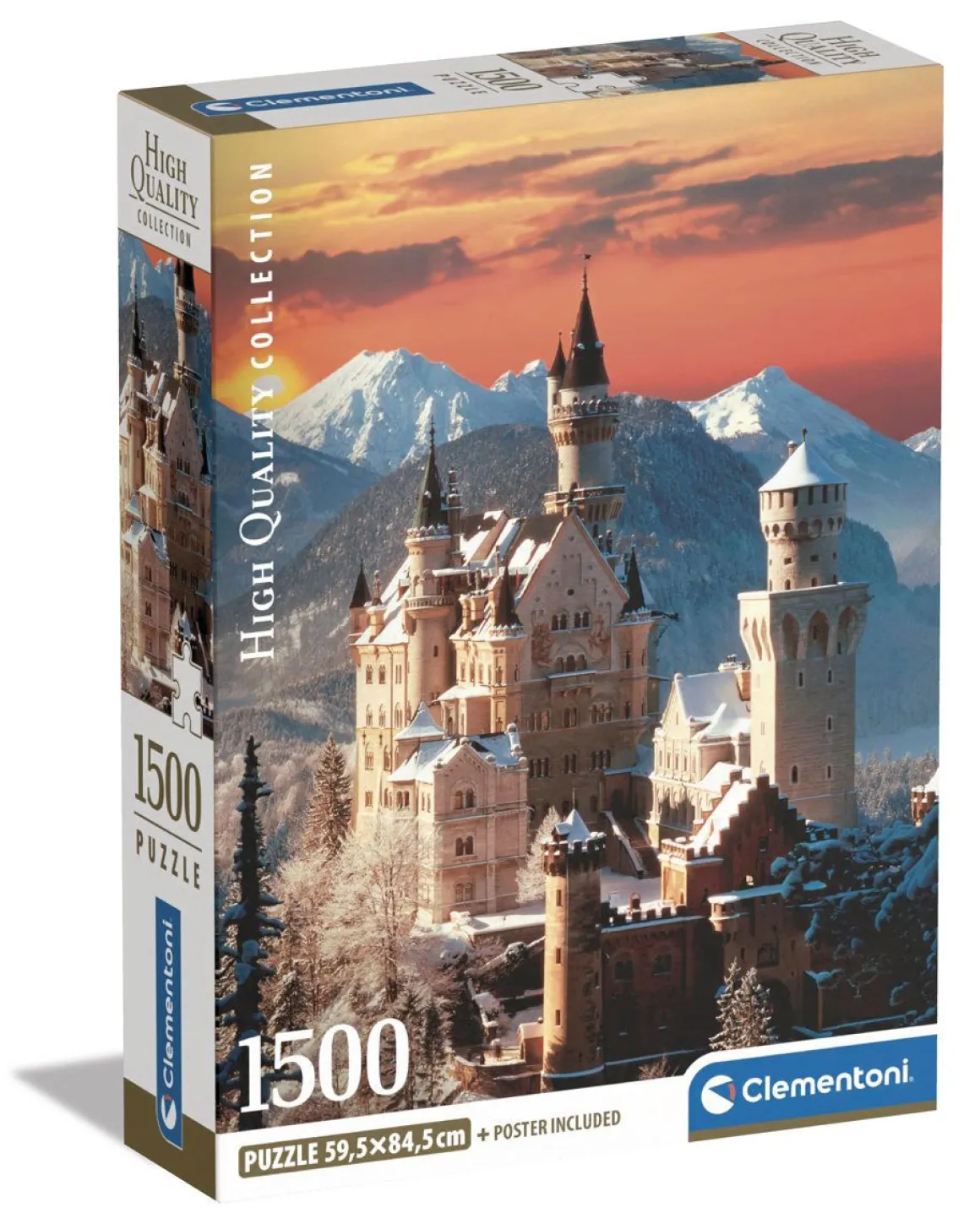 CLEMENTONI COMPACT -PALAPELI 1500 OSAA