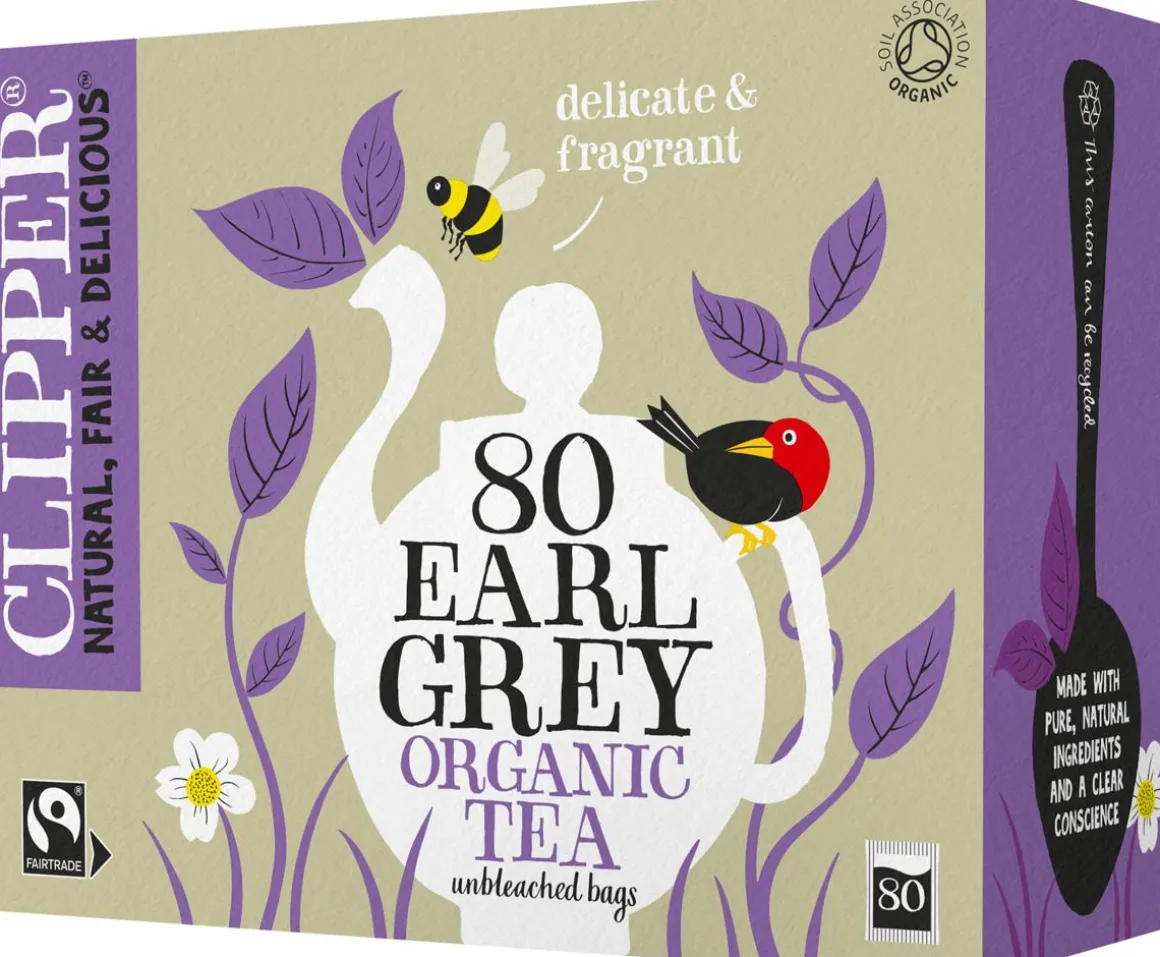 CLIPPER EARL GREY 80 PSS 200 G