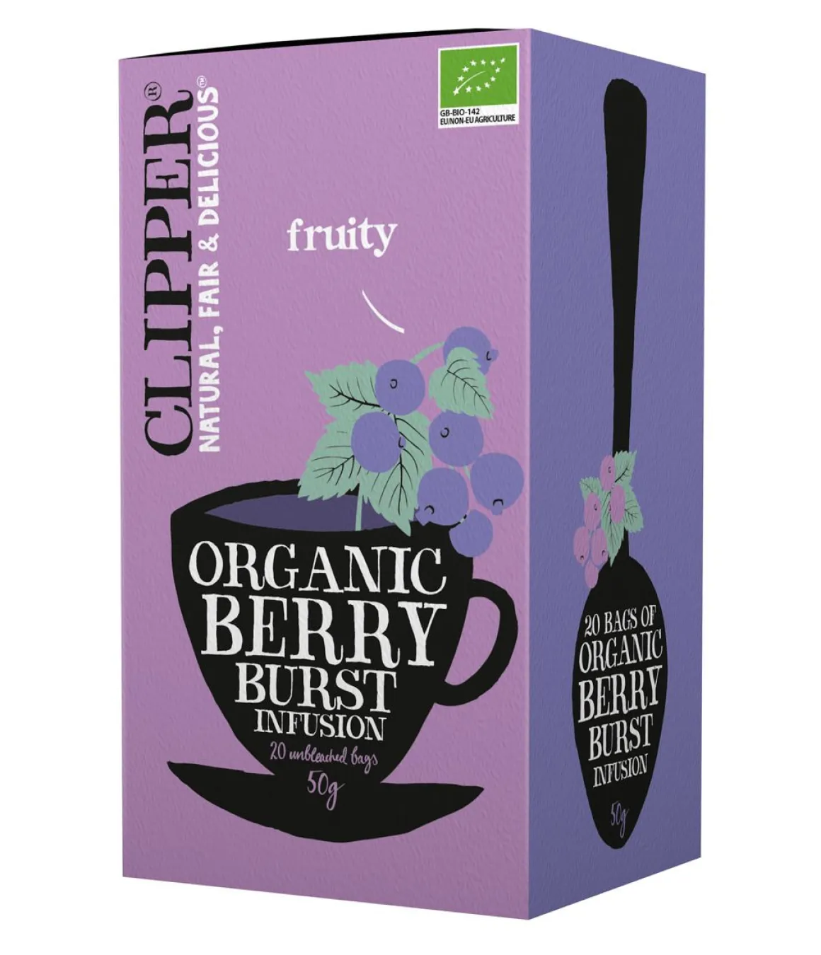 CLIPPER BERRY BURST TEE 20PSS 50 G