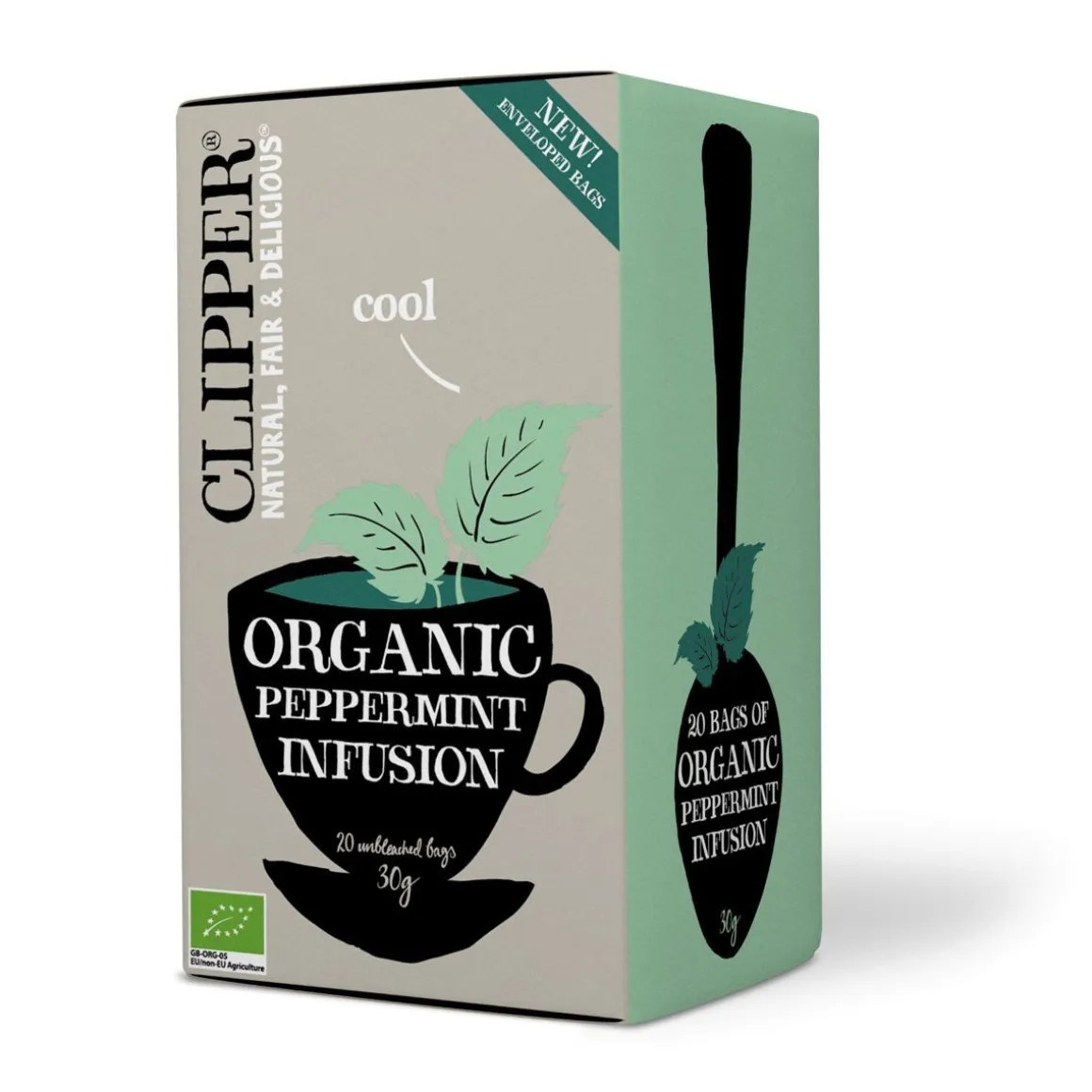 CLIPPER PIPARMINTTU TEE 30 G