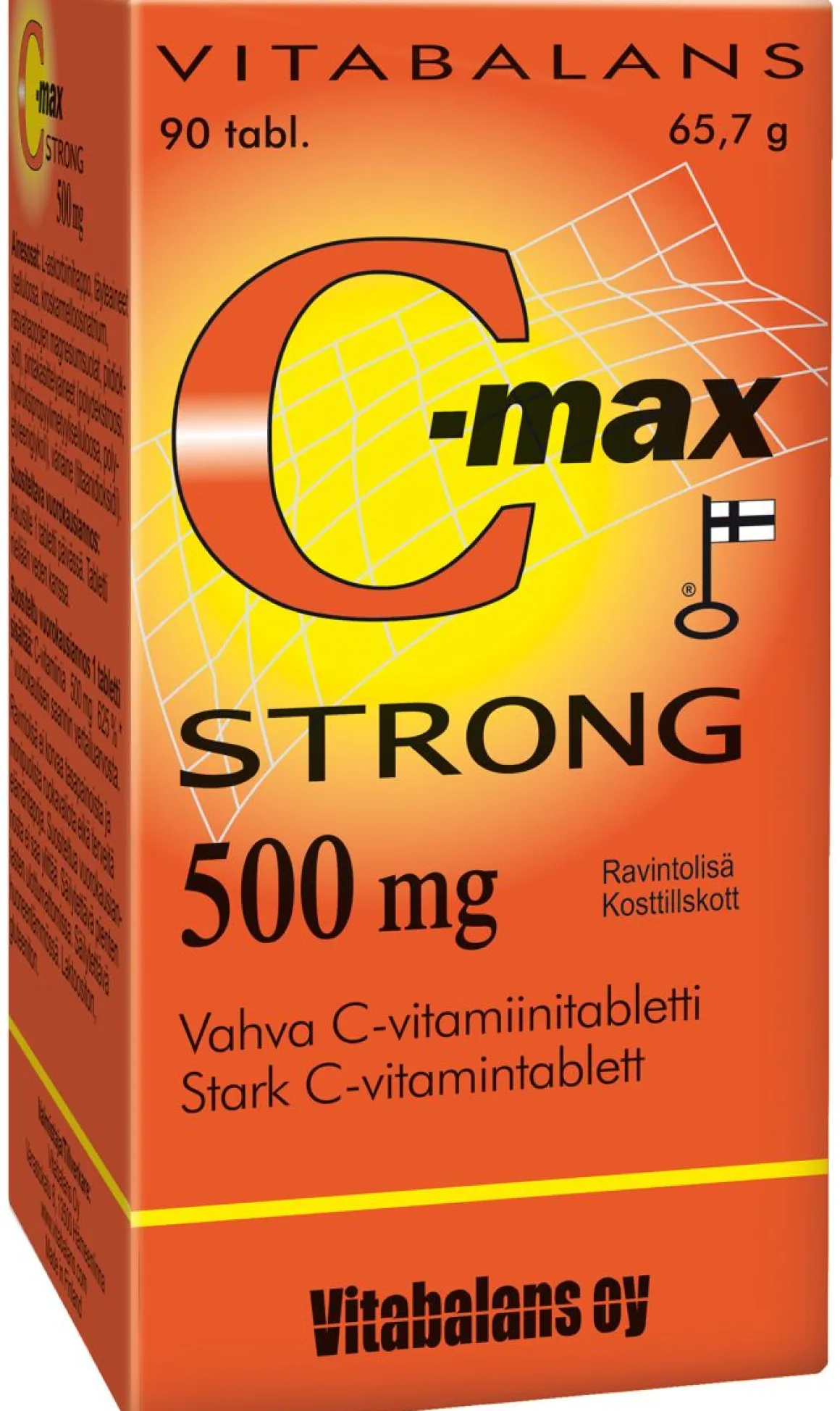 C-MAX STRONG 500MG 90 KPL