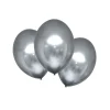 28 CM METALLIKROMIHOPEA SATIN LUXE ILMAPALLO 6 KPL/PSS