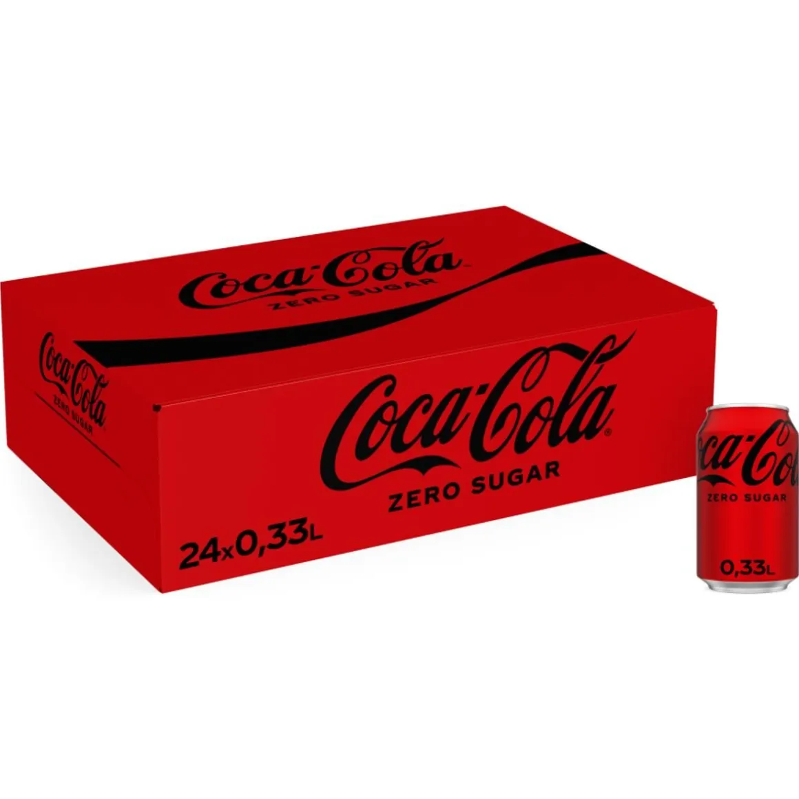 COCA-COLA ZERO 0,33 TLK 24-PACK 7,92 L
