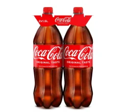 COCA-COLA 1,5 KMP 2-PACK 3 L