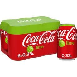 COCA-COLA ORIGINAL TASTE LIME 0,33 TLK 6-PACK 1,98 L