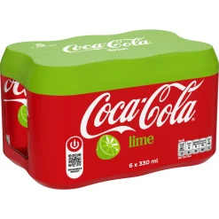 COCA-COLA ORIGINAL TASTE LIME 0,33 TLK 6-PACK 1,98 L