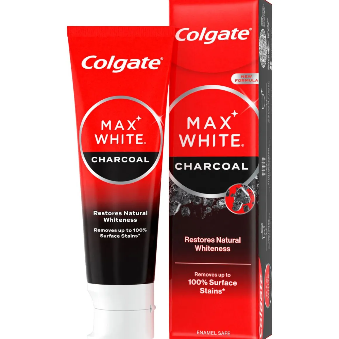 COLGATE MAX WHITE CHARCOAL HAMMASTAHNA 75 ML