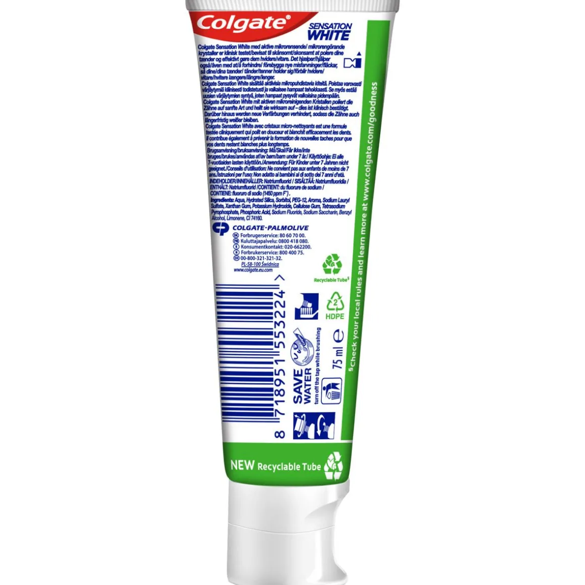 COLGATE SENSATION WHITE HAMMASTAHNA 75 ML