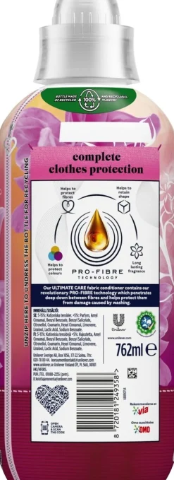 COMFORT ULTIMATE CARE HUUHTELUAINE HONEYSUCKLE&SANDALWOOD 762 ML