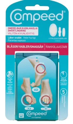 COMPEED RAKKOLAASTARIT MIX PACK 5 KPL 5 KPL