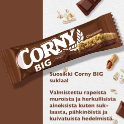 CORNY BIG VÄLIPALAPATUKKA PÄHKINÄ-SUKLAA 50 G