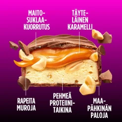 CORNY PROTEIINIPATUKKA PÄHKINÄ-KARAMELLI 45 G
