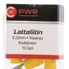 C-PWR LATTALIITIN 6,3MM NAARAS KELTAINEN 10KPL