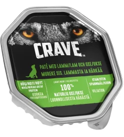 CRAVE KOIRAN ANNOSATERIA LAMMAS-HÄRKÄ 150 G