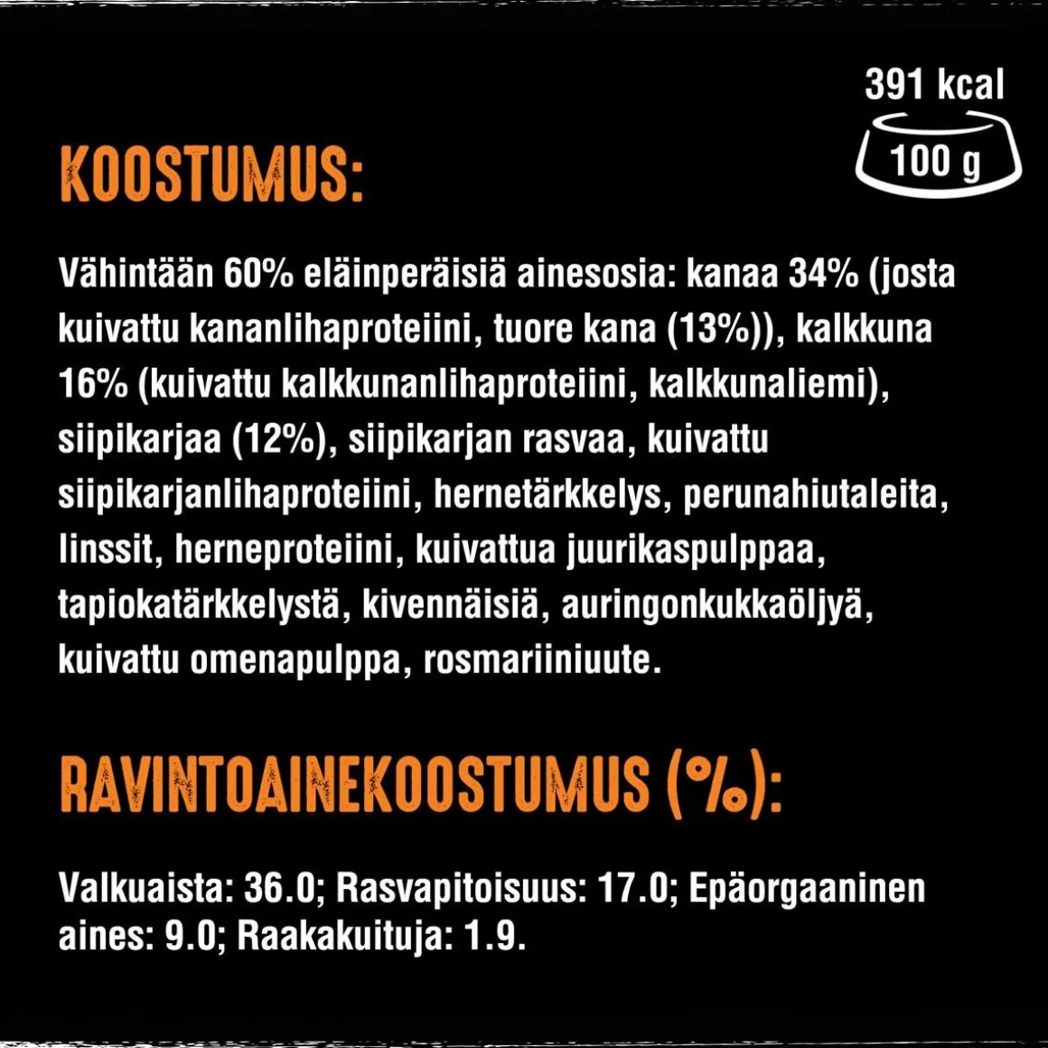 CRAVE KOIRAN TÄYSRAVINTO ADULT KALKKUNAA&KANAA 2,8 KG
