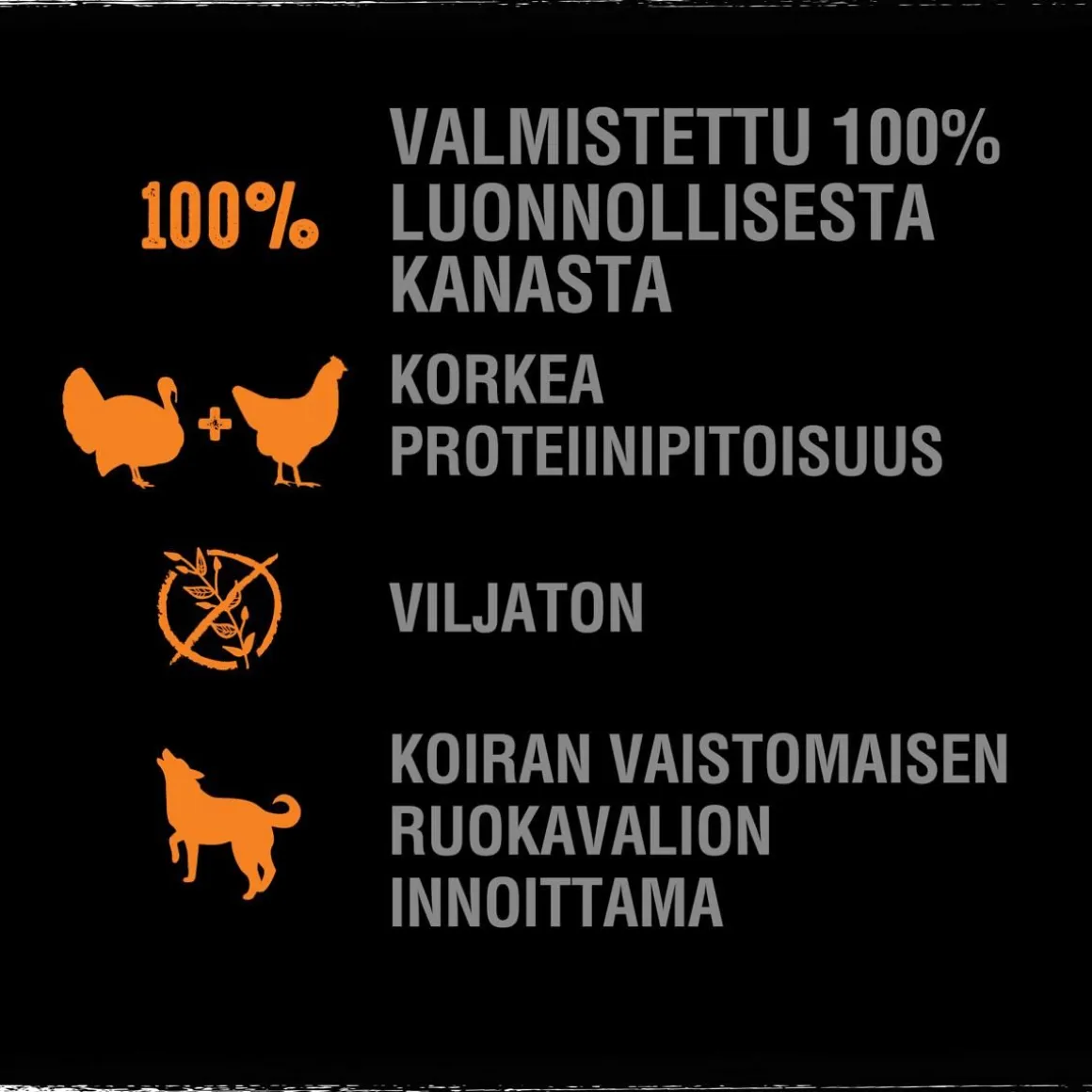 CRAVE KOIRAN TÄYSRAVINTO ADULT KALKKUNAA&KANAA 2,8 KG
