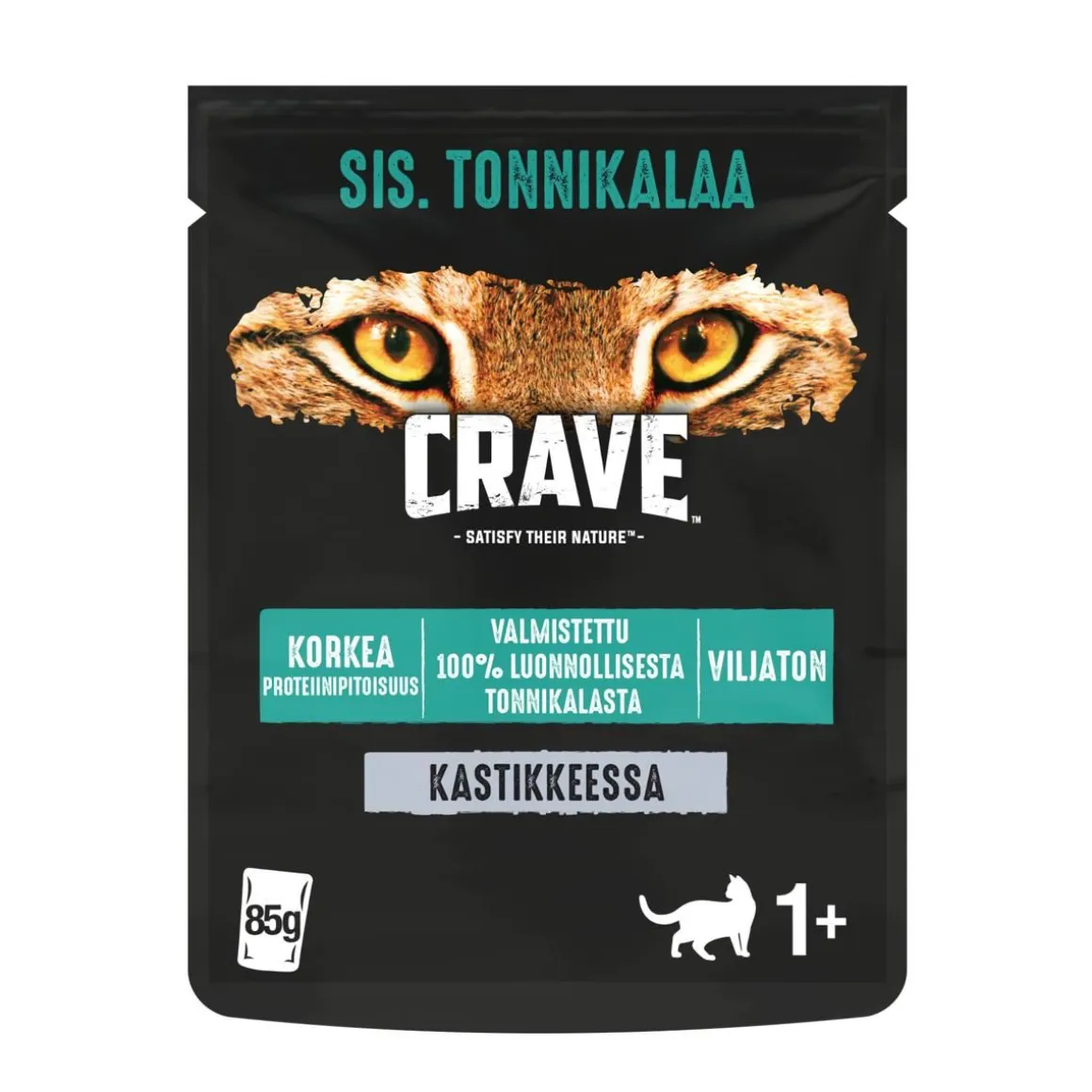 CRAVE KISSAN ANNOSATERIA 4*85G TONNIKALAA 340 G