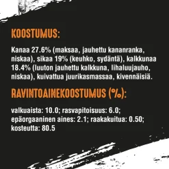 CRAVE KOIRAN MUREKE ADULT KANA&KALKKUNA 400 G