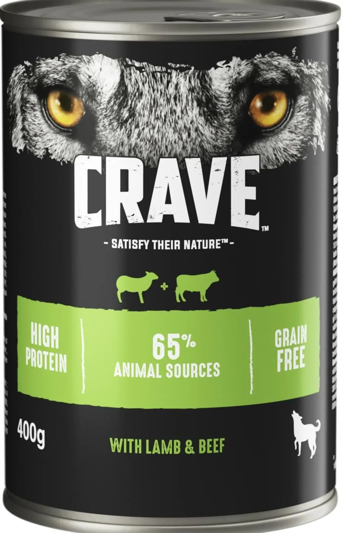CRAVE KOIRAN MUREKE ADULT LAMMAS & HÄRKÄ 400 G