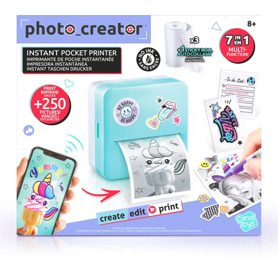 CREATOR PHOTO CREATOR INSTANT POCKET PRINTER