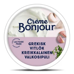 CREME BONJOUR TUOREJUUSTO KREIKKALAINEN VALKOSIPULI LAKTON 10