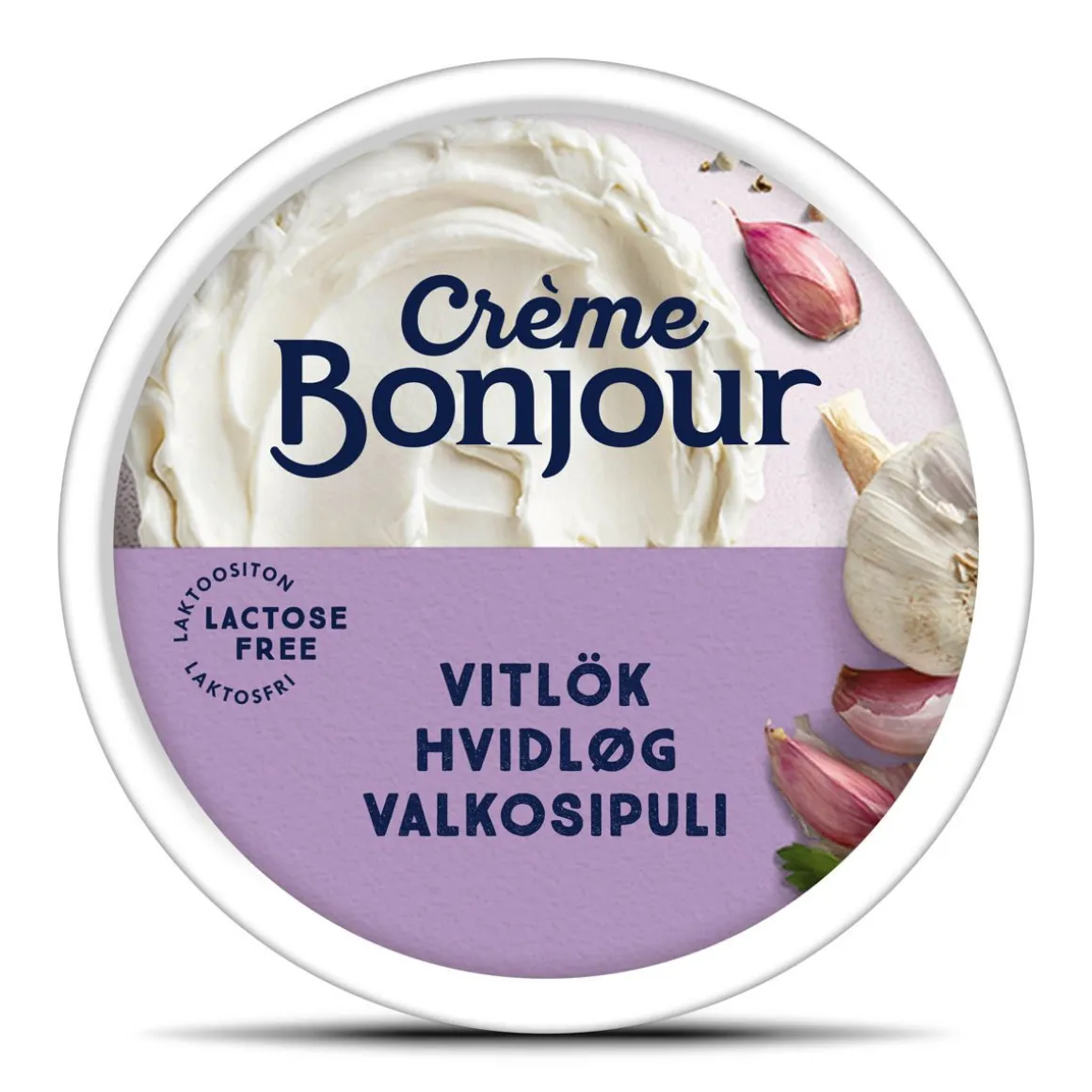 CREME BONJOUR TUOREJUUSTO VALKOSIPULI LAKTON 100 G