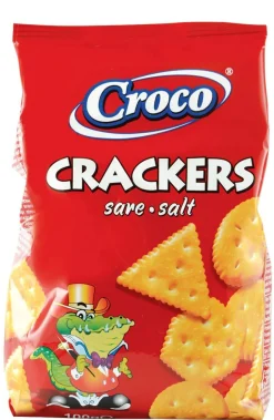 CROCO CRACKERS SALT  100 G
