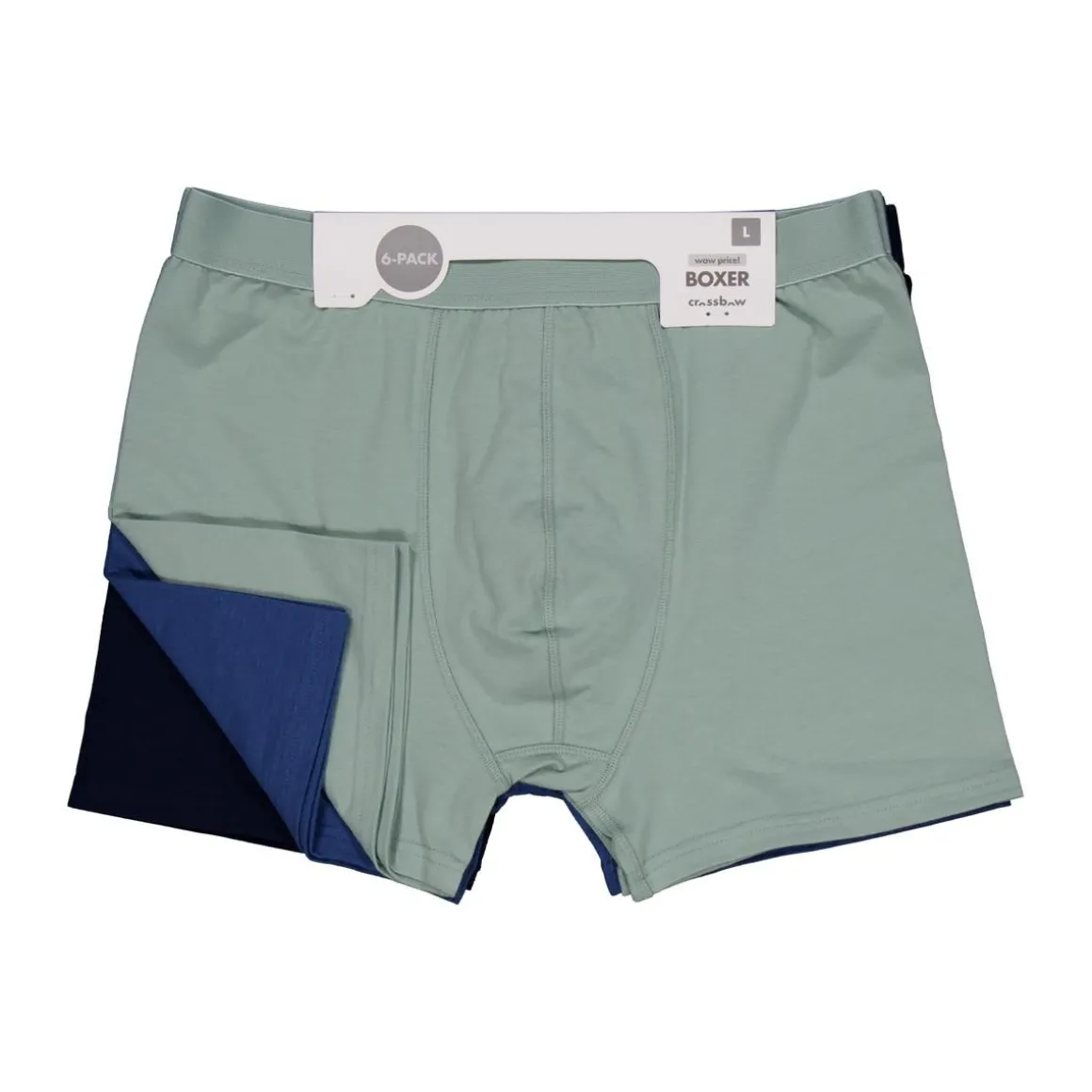 CROSSBOW MIESTEN 6-PACK BOXERIT, VÄRILAJITELMA, KOOT S-XXL