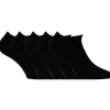 CROSSBOW NAISTEN 5-PACK SNEAKERS, MUSTA