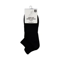 CROSSBOW AIKUISTEN 3-PACK LOW CUT SPORT SUKKA, MUSTA, KOKO 36/39