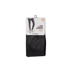 CROSSBOW NAISTEN FAKE LEATHER LEGGINGS, MUSTA, KOOT S-XXL