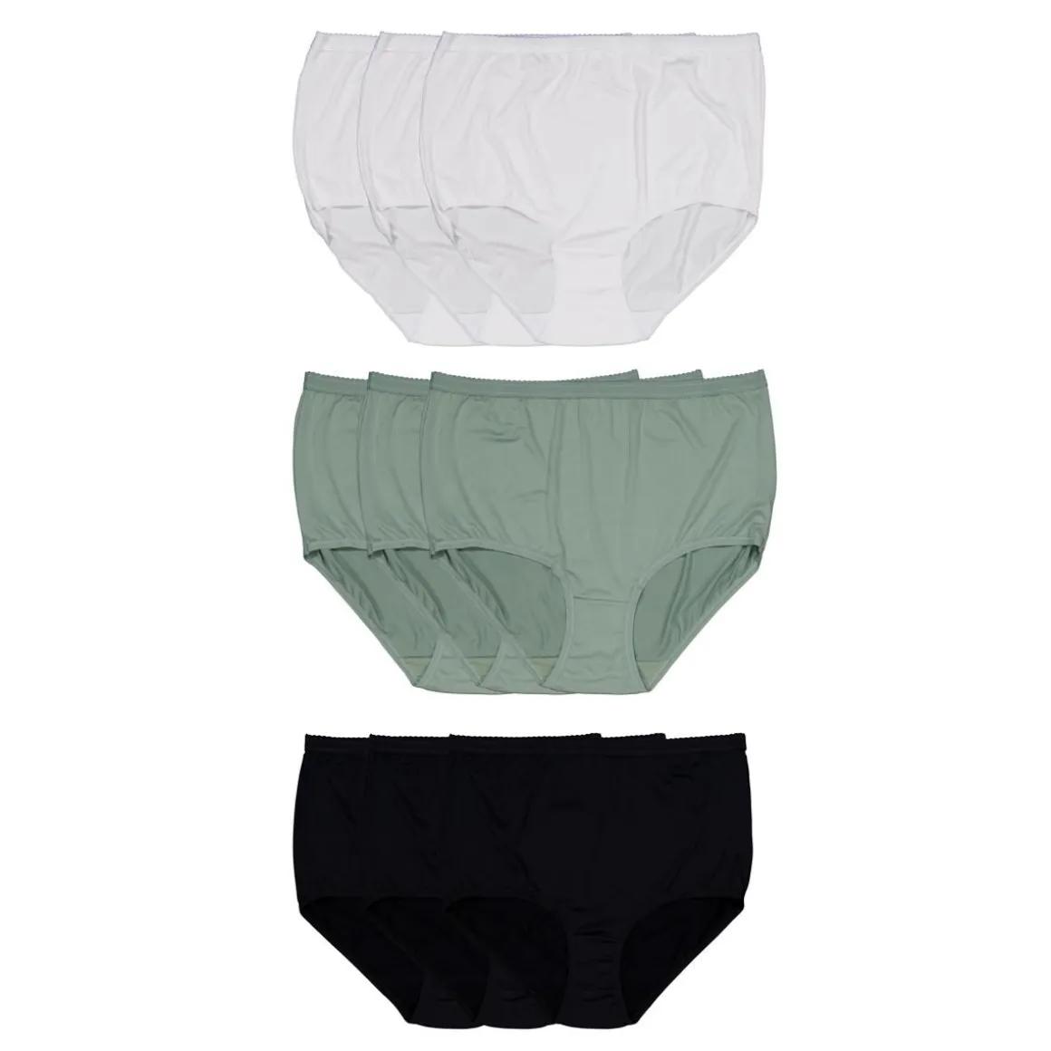 CROSSBOW NAISTEN 3-PACK MAXI ALUSHOUSU, MICRO, VÄRILAJITELMA,
