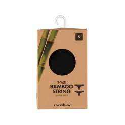 CROSSBOW N. 2-PACK BAMBU STRING-HOUSU, MUSTA, KOKO L