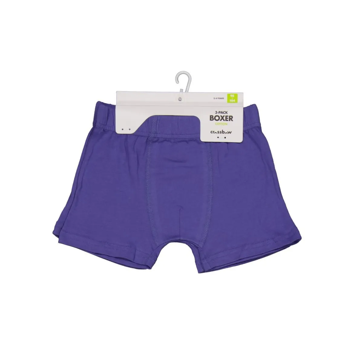 CROSSBOW POIKIEN 3-PACK BOXERIT, KOKO 122/128