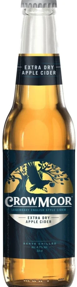 CROWMOOR 4,7% EXTRA DRY APPLE KLP 330 ML