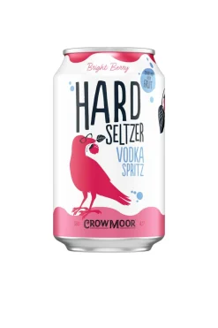 CROWMOOR VODKA SPRITZ 4,1% BRIGHT BERRY TLK 330 ML