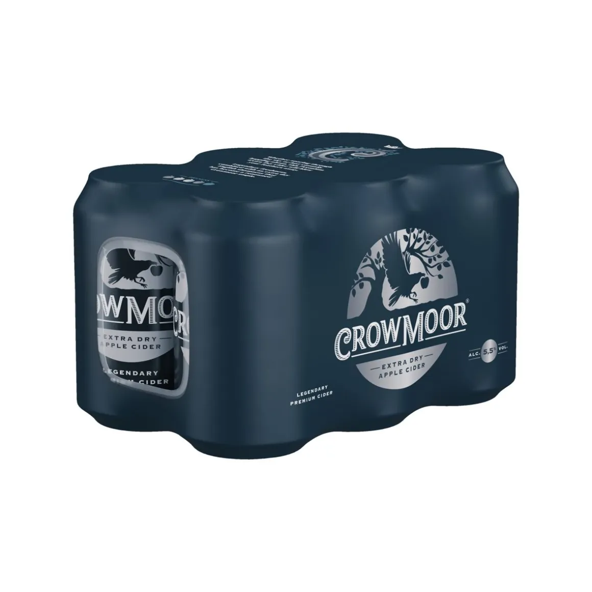 CROWMOOR 5,5% EXTRA DRY APPLE 0,33 TLK 6-PACK 1,98 L