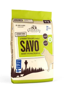 DAGSMARK SAVO TÄYSRAVINTO VEHNÄTÖN KANA-KAURA ADULT 10 KG