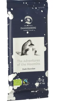 DAMMENBERG MUUMI LUOMU TUMMASUKLAA 79% MAIDOTON SOIJATON FI-EKO 70 G